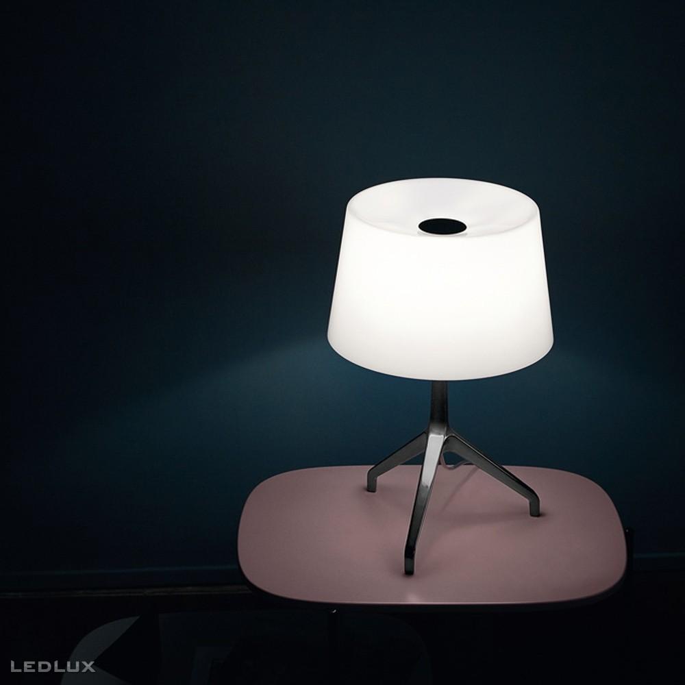 FOSCARINI Lumiere XXL FN191001C_11 Black Chrome + White