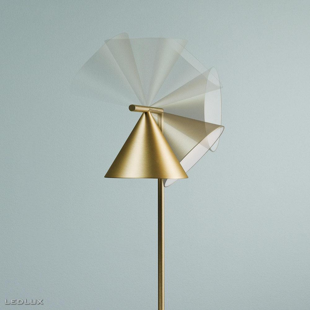 FLOS Captain flint LED Brushed brass F1530059