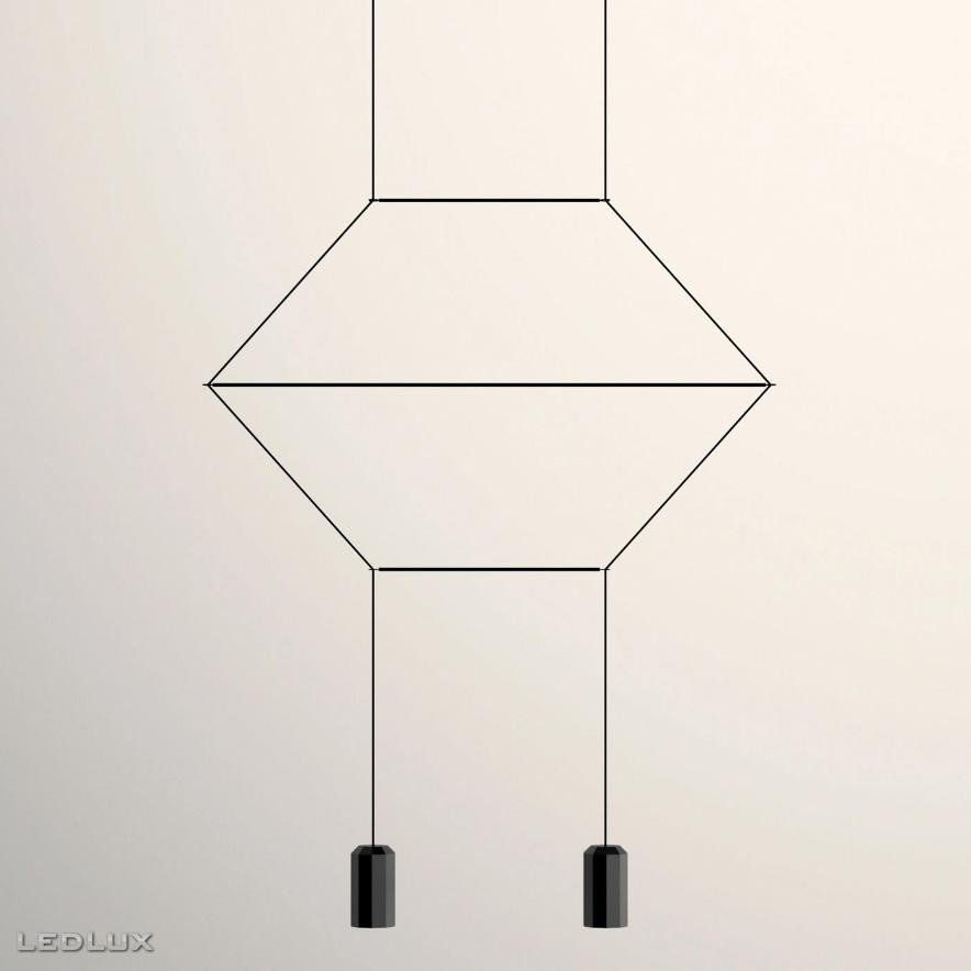 VIBIA Wireflow LINEAL 0320 04 /1B LED