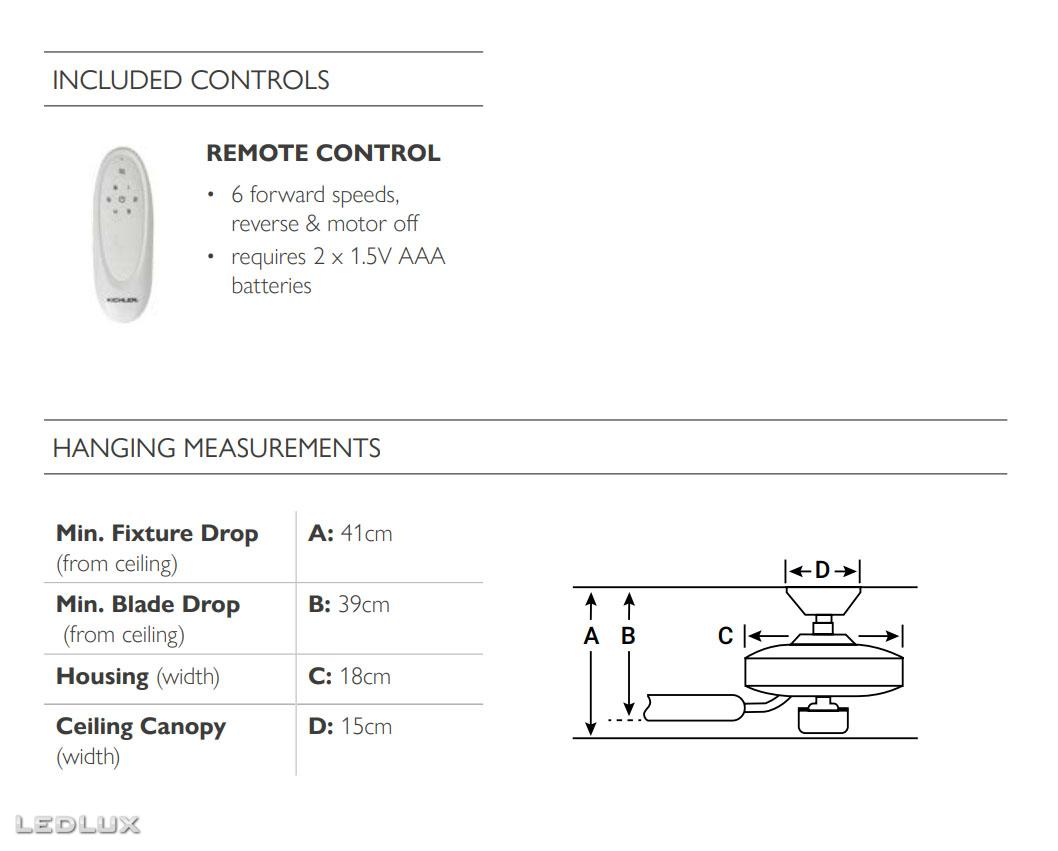 Elstead - KICHLER Ferron (Ø152cm)
