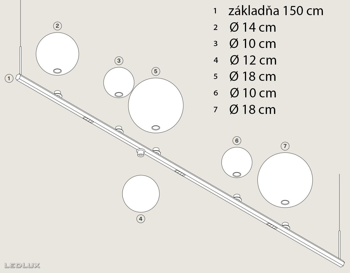 LODES Random STICK LONG White 150