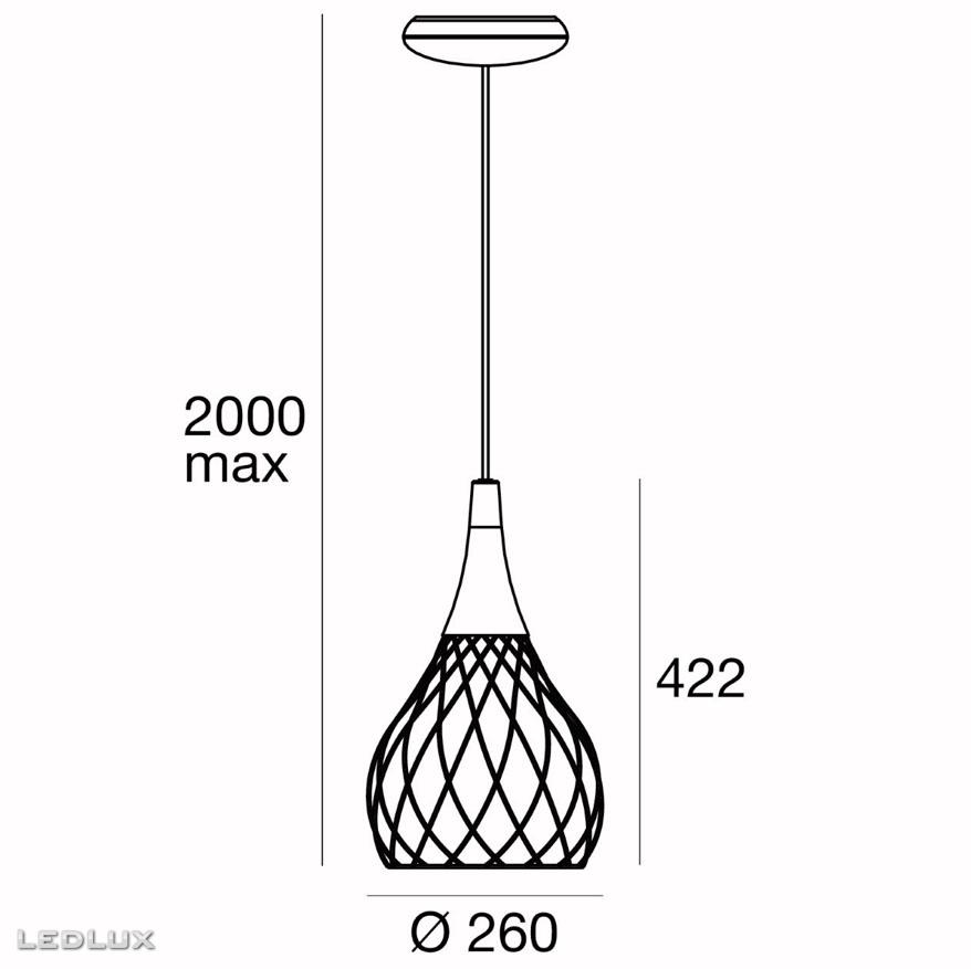 STILNOVO Mongolfier 8142 LED