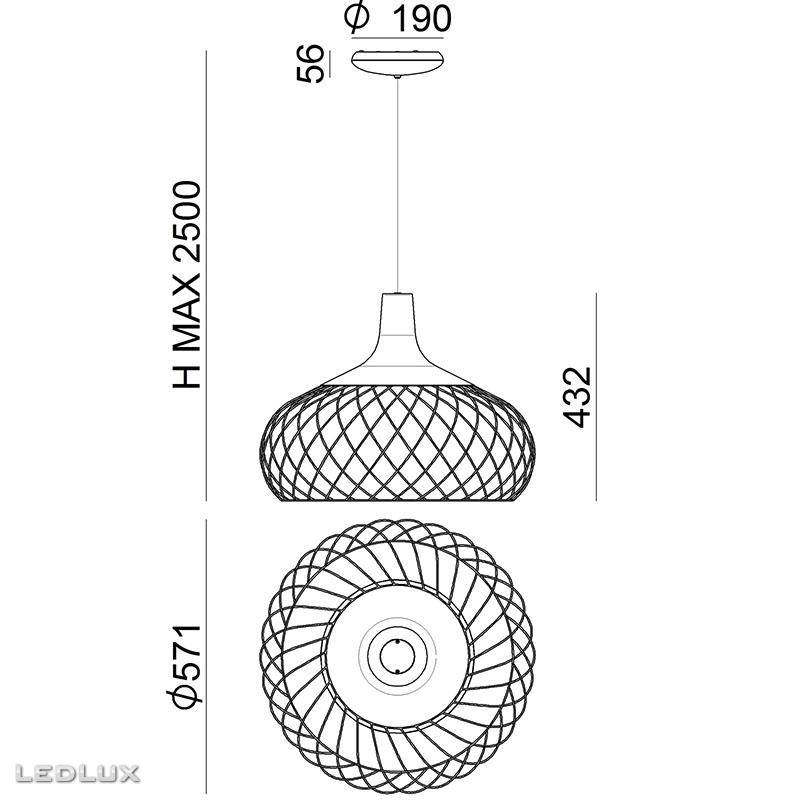 STILNOVO Mongolfier 8149 LED