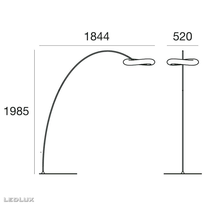 STILNOVO Mr Magoo LED Floor 8009