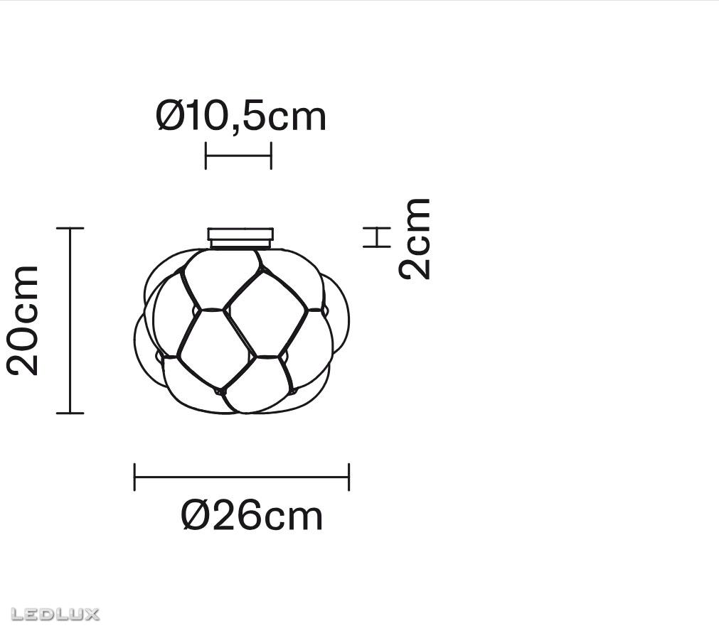 Fabbian F21 Cloudy LED F21E01 71