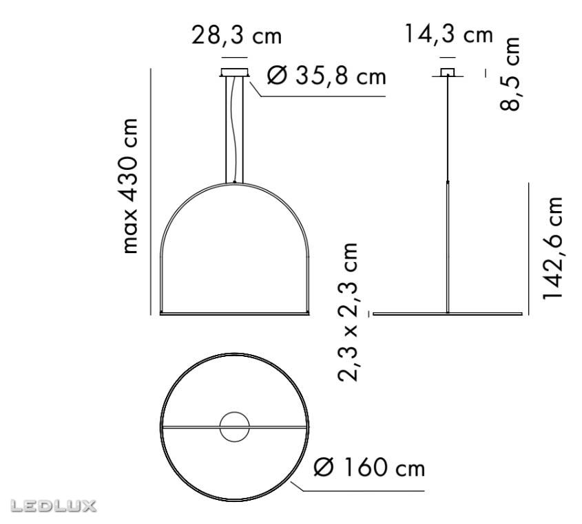 AXO Light U-LIGHT SPULI16030KANXX