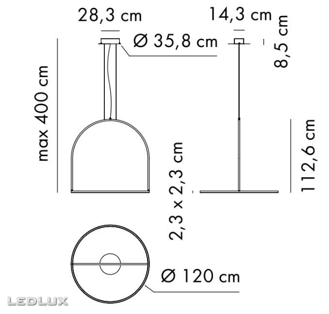 AXO Light U-LIGHT SPULI12030KANXX