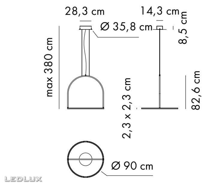 AXO Light U-LIGHT SPULI09030KANXX
