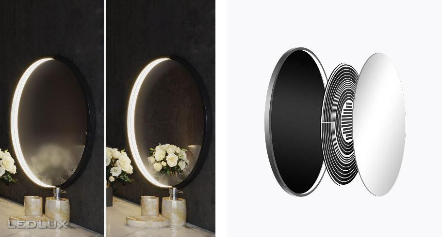 INTRA LIGHTING Futon W mirror ROUND