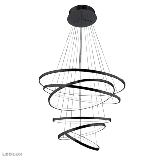 AZZARDO Wheel 6 long DIMM LED AZ2923 black