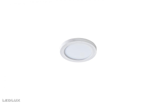 AZZARDO Slim 9 round white IP44