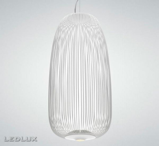 FOSCARINI Spokes 1 LED sospensione WHITE