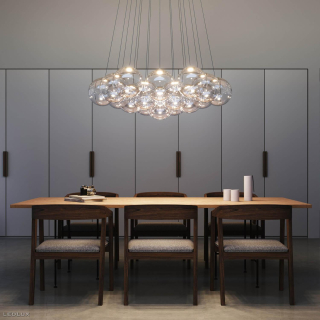 LODES Random CLOUD 19 lights Ø23 Clear 22125 0027
