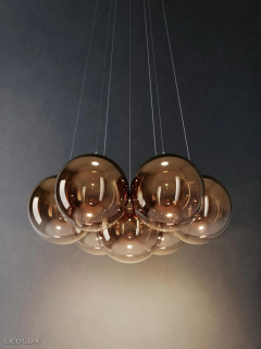 LODES Random CLOUD 7 lights Ø23 Glossy Bronze 22121 4627