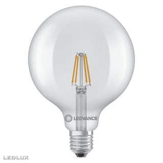Ledvance LED Classic Globe125 40 Filament P 3.4W 2700K Clear E27