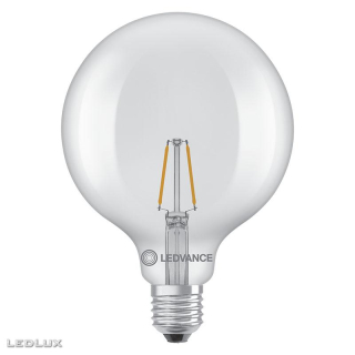Ledvance LED Classic Globe125 25 Filament P 1.8W 2700K Clear E27