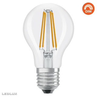 Ledvance LED Classic A 60 Filament DIM P 5.9W 2700K Clear E27