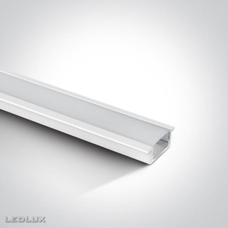ONE Light 7902R/W ALU profil biely (2m)