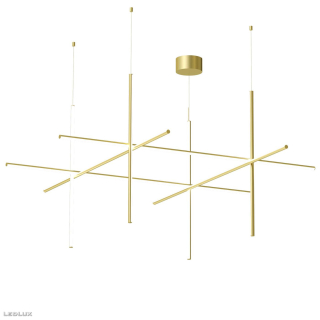 FLOS Coordinates suspension 4 F1854044 (anodized champagne)