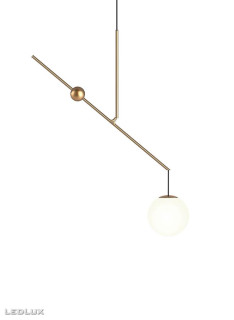 LUCEPLAN Malamata Brushed Brass (Ø22 cm)